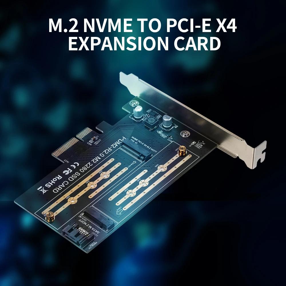  NVME SATA   Ȯ ī, SSD  ī, M.2 M Ű B Ű ̽, M.2 NVME to PCI-E X4